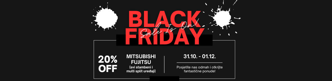 Black Friday Frigus Akcija